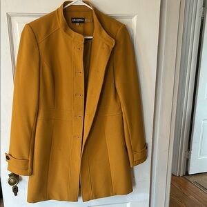 Mustard Yellow Karl Lagerfeld coat